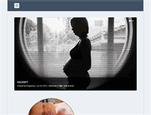 Tablet Screenshot of circleofpregnancy.com